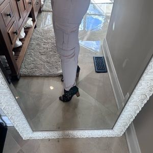 Cargo pants -pale pink